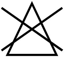 Не отбеливать